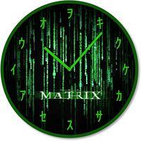 Zegar ścienny Matrix (kod matrycy) średnica 25 cm - oficjalny towar
