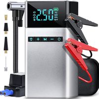 Powerbank samochodowy do rozruchu ze sprężarką powietrza 150 PSI, prąd rozruchowy 3500A