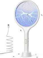 YISSVIC Elektryczna łapka na komary Extra Strong 4000 V 2 w 1 USB C