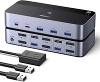 UGREEN Displayport KVM Switch 2 PC 2 Monitory 8K60Hz