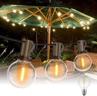 Łańcuch świetlny zewnętrzny LED, 15 m, wodoodporny, 25 + 1 LED