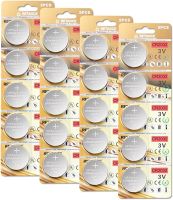 CR2032 3 V baterie CR 2032, litowe ogniwa guzikowe, 3 V w opakowaniu 20 szt