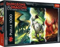 Puzzle Dungeons & Dragons: Legendarne Potwory z Faerun - 1000 Elementów