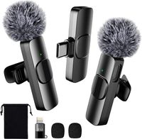 BYbrutek Bezprzewodowy mikrofon krawatowy, lavalier