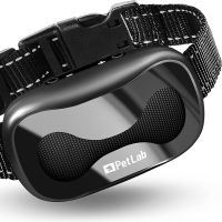 PetLab Obroża antyszczekowa dla małych i dużych psów, bez wstrząsów, do tresowania, przeciw szczekaniu