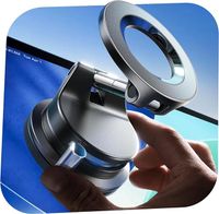 LISEN Dla Magsafe Car Mount Próżniowy Uchwyt Magnetyczny Do Telefonu Samochodowego