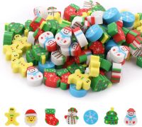 Mini gumki dla dzieci, 100 sztuk uroczych gumek do ołówków.