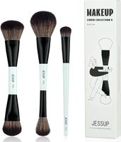 Jessup 3-częściowy zestaw pędzli do makijażu