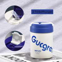 ERBO Kubek do kawy na wynos, 420 ml, kubek termiczny ze stali nierdzewnej