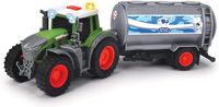 Dickie FARM ciągnik z przyczepą na mleko, 26 cm