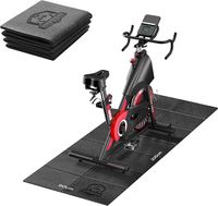 HAPBEAR Składana mata ochronna podłogowa do sprzętu sportowego i fitness - 200cmx90cmx5 mm