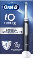 Oral-B iO 3 Black Szczoteczka elektryczna w czarnym kolorze