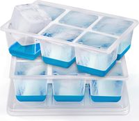 Foremki do Lodu Silikonowe - 2 sztuki