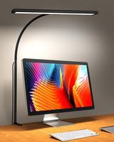 iFalarila [Wersja 2025] Lampa biurkowa 160 LED z zaciskiem 30 trybów