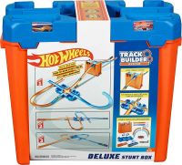 Hot Wheels Track Builder - zestaw kaskaderski Deluxe z 2 pojazdami