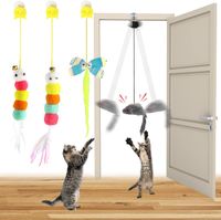 4 sztuki wiszących zabawek dla kotów