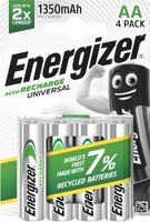 Akumulatorki Energizer E301376000 Baterie - 4 Sztuki