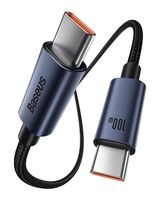 Baseus CAJY020101 Kabel Usb-C, Czarny, 2 m