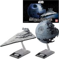 Revell Star Wars Death Star Ii + Imperial Star Star Wars Model Gwiazda Śmierci i Niszczyciel, Wielokolorowy, 15,2 x 5,1 x 5,1 cm