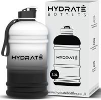 HYDRATE XL - butelka na wodę 2.2L z klapką, na siłownię