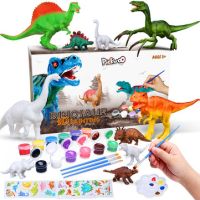 Zestaw dinozaurów do malowania