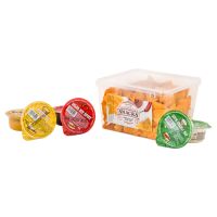 Nachosy CHILI BOX 450 g z sosami SALSA, SEROWYM i ŚMIETANOWYM