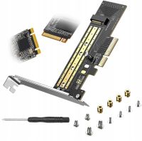 Kontroler karta adapter PCIe 3.0 x4 do M2 NVME SSD