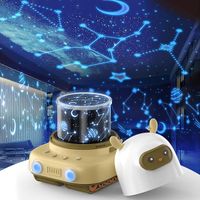YAZEKY Lampka nocna dla dzieci projektor gwiazd