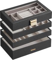 SONGMICS Szkatułka na biżuterię