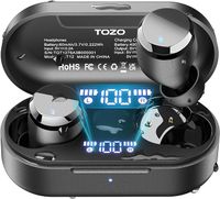 TOZO T12 bezprzewodowe słuchawki douszne Bluetooth 5.3