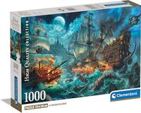 Puzzle Clementoni 1000 Piracka bitwa
