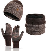3-częściowy zestaw czapka, rękawiczki oraz szalik