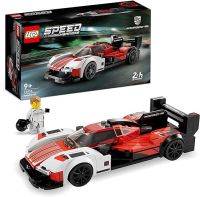 LEGO 76916 Speed Champions Porsche 963, Zestaw do Budowania Modelu Samochodu Wyścigowego, Zabawka dla Dzieci, Zestaw Kolekcjonerski 2023 z Minifigurką Kierowcy