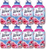Lenor Fresh Air Effect Pink Blossom płyn do płukania 8 sztuk