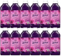Lenor Płyn Do Płukania Tkanin Amethyst & Floral Bouquet 25 Prań, 750ML - 12 sztuk