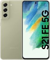 Smartfon Samsung Galaxy S21 FE, 6/128GB, OLED 120Hz, 5G - oliwkowy