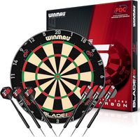 WINMAU Triple Core – profesjonalna tarcza do darta z sizalu z 2 zestawami rzutek Winmau