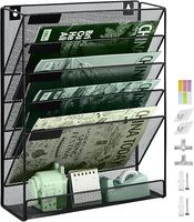 IOUGDSEC 6-poziomowy wiszący uchwyt ścienny A4