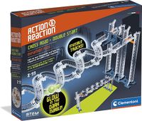 Clementoni - Glow in The Dark Expansion Action & Reaction Game Stem obwodów