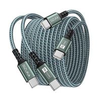 Kabel USB C USB C [2 sztuki – 2 M], kabel USB 100 W typu C