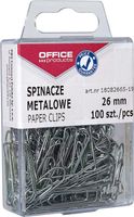 Spinacze Metalowe OFFICE PRODUCTS 26mm w Pudełku 100szt