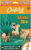 Wycinak do ciastek Safari 3D - Chefclub Kids - Wielojęzyczny - amazon.pl