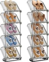 SONGMICS Półka na buty, 5 poziomów, zestaw 2 szt.