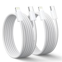 Kabel USB C do Lightning 2M zestaw 2 sztuk, [certyfikat MFi