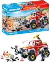 PLAYMOBIL Action Heroes – Ciężarówka Strażacka 71824