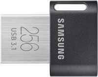 Samsung FIT Plus MUF-256AB/APC Pendrive, Gunmetal Gray