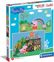 Zestaw 2 puzzli Clementoni - 21622 - Świnka Peppa