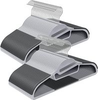 SONGMICS Wieszaki na ubrania, 50 sztuk