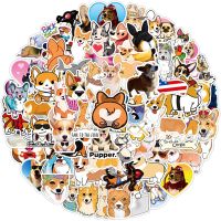 Zestaw 100 szt. naklejek z uroczym psem TIESOME