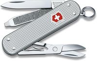 Victorinox Classic Alox scyzoryk (5 funkcji, wysokiej jakości powłoki Alox), kolor srebrny